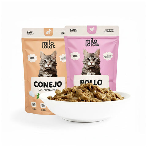 Comida húmeda para gato