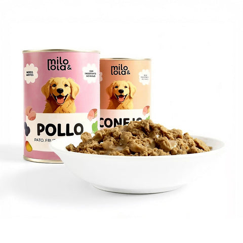 Comida húmeda para perro