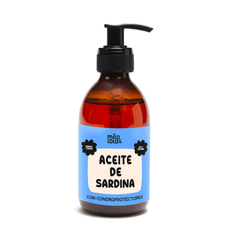 Aceite de sardina Milo y Lola