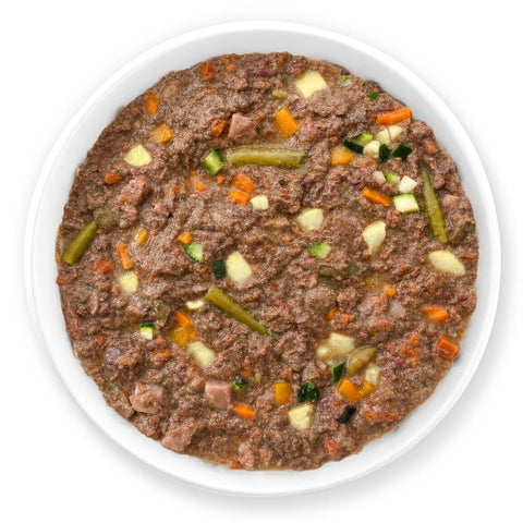 Comida Natural Cocinada de Ternera y Pavo para Perro Adulto